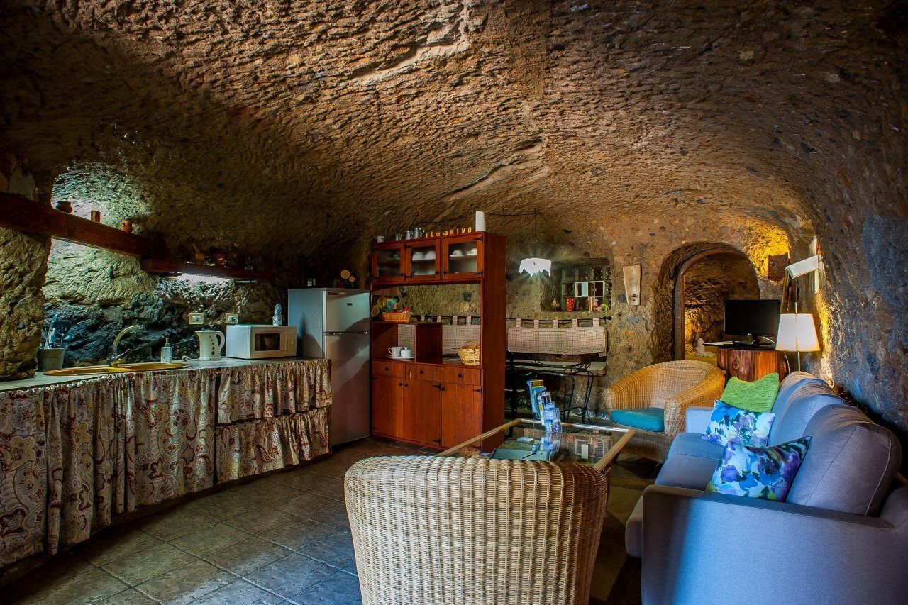 Casa Cueva El Mimo Guest House Artenara Exterior photo