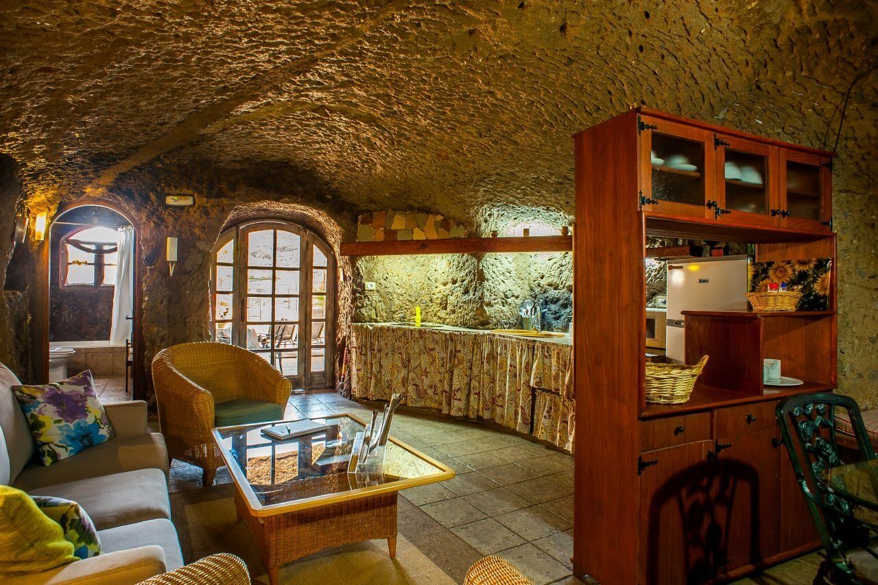 Casa Cueva El Mimo Guest House Artenara Exterior photo