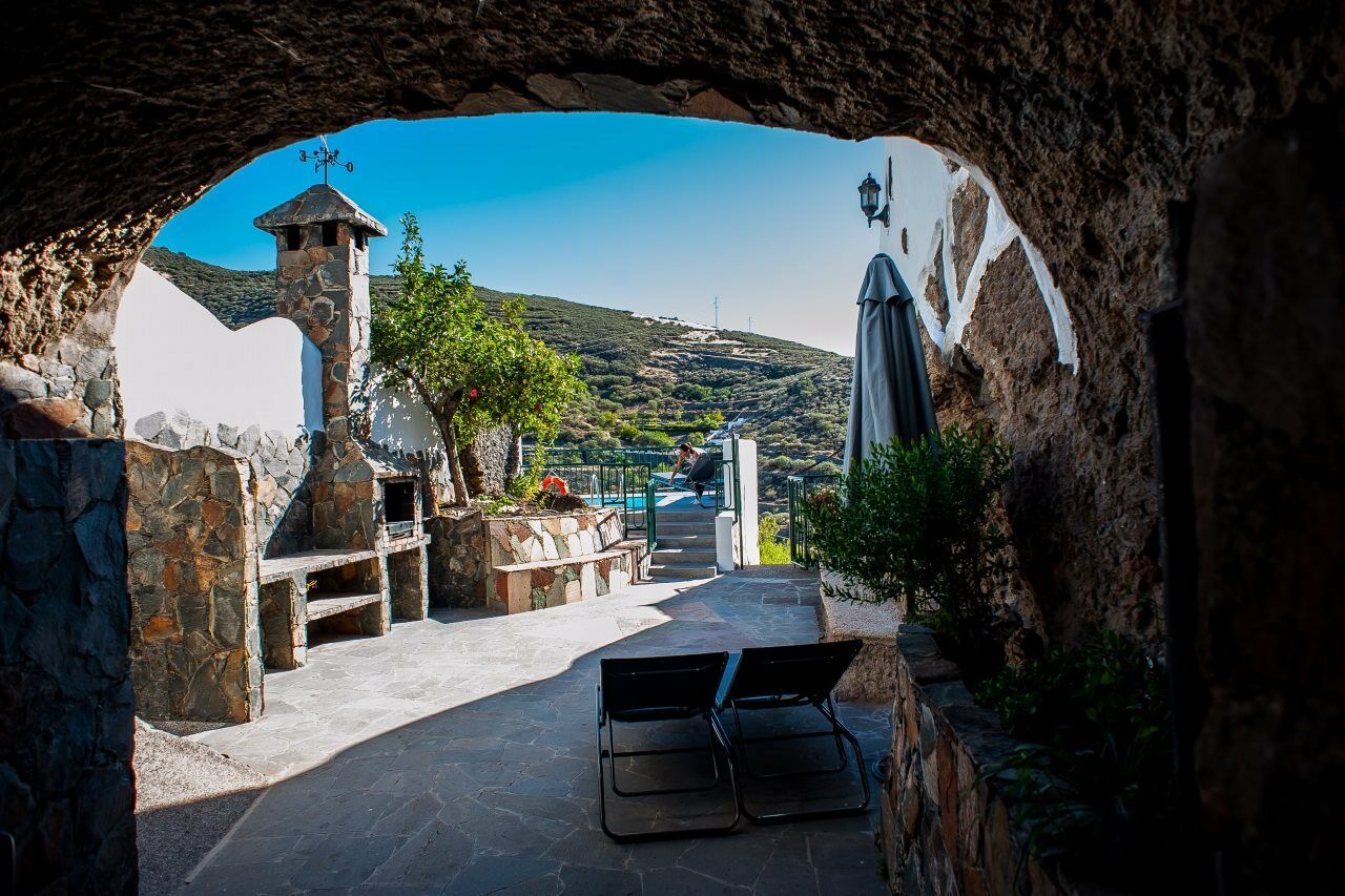 Casa Cueva El Mimo Guest House Artenara Exterior photo