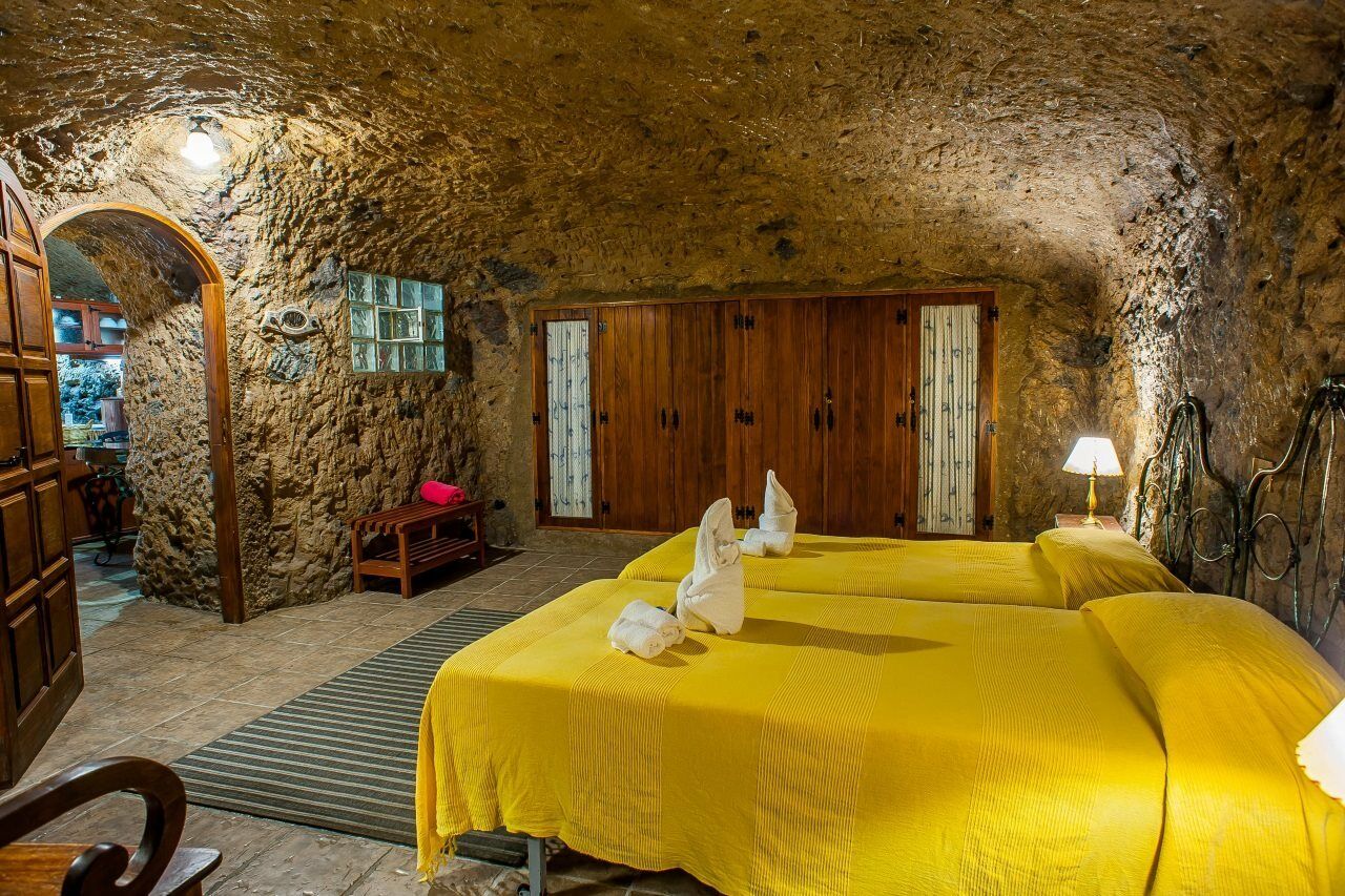 Casa Cueva El Mimo Guest House Artenara Exterior photo