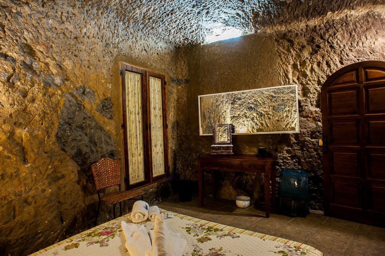 Casa Cueva El Mimo Guest House Artenara Exterior photo